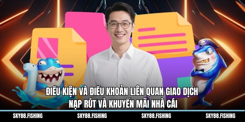 Điều kiện và điều khoản liên quan giao dịch nạp rút và khuyến mãi nhà cái