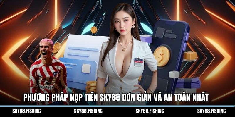 Phương pháp nạp tiền Sky88 đơn giản và an toàn nhất